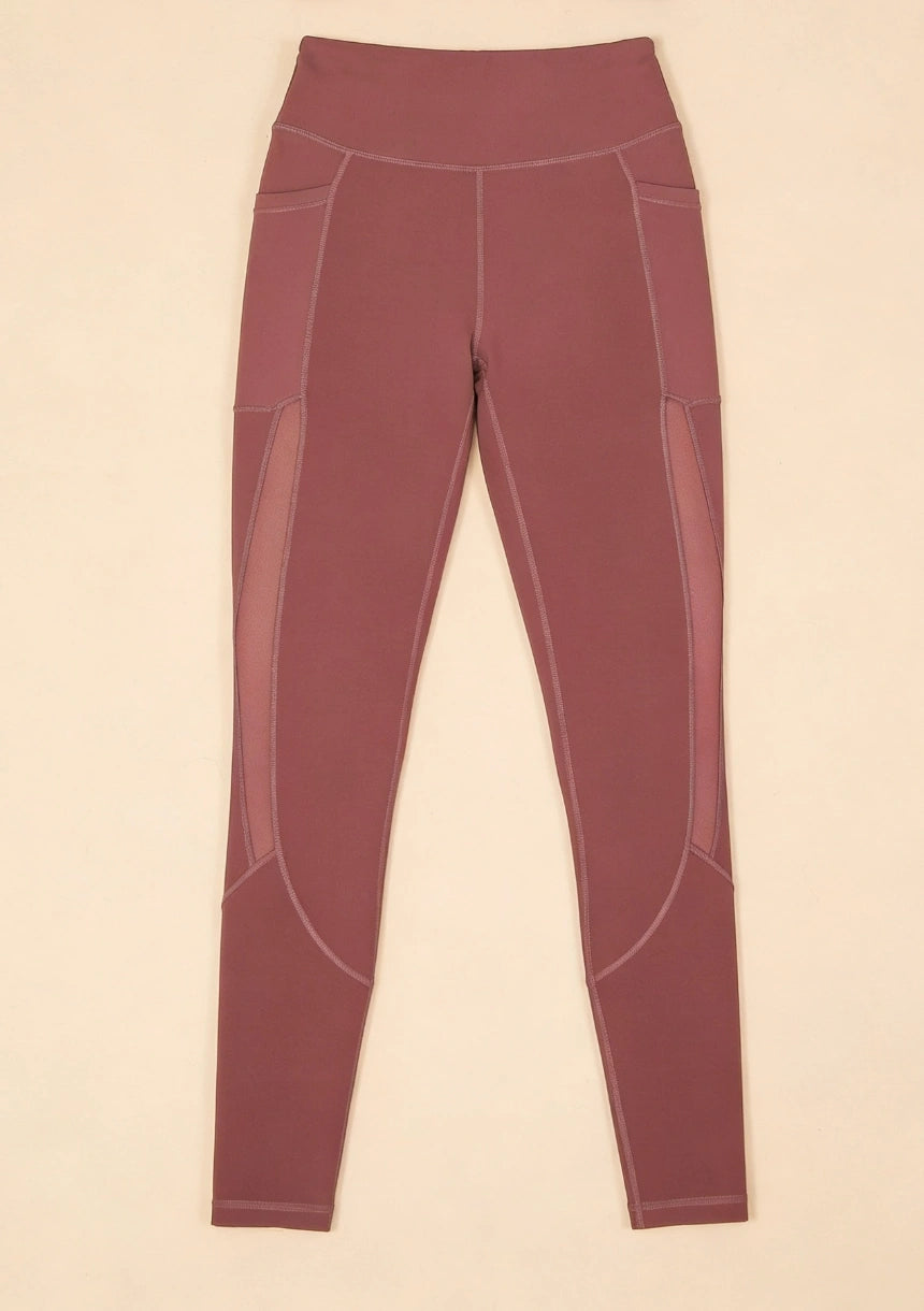 Legginsy sportowe z kieszenią