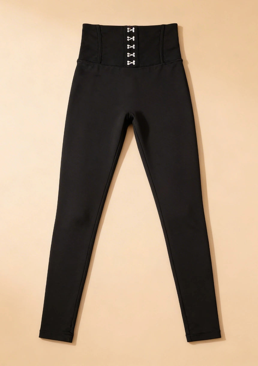 Legginsy sportowe z modelującym pasem