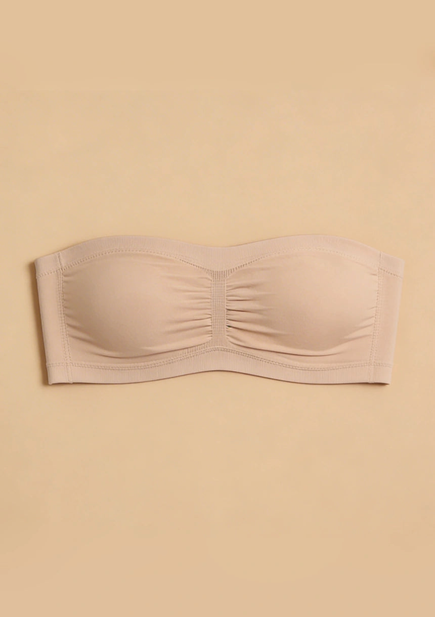 Biustonosz bandeau z oddychającego materiału