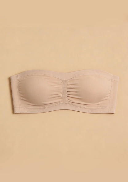 Biustonosz bandeau z oddychającego materiału