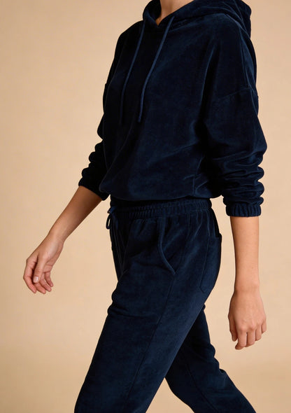 Welurowy komplet sportowy