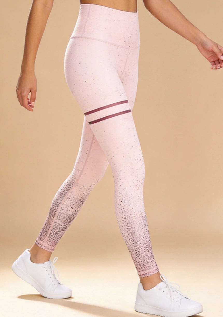 Legginsy sportowe motyw ombre