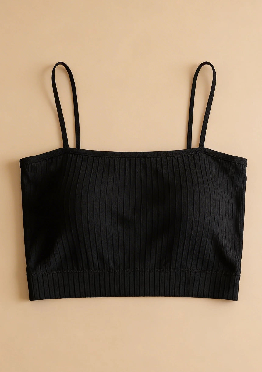 Biustonosz bandeau w prążki