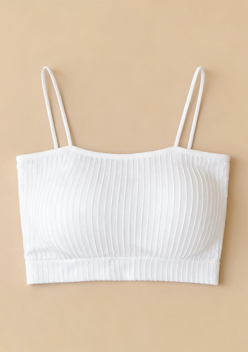 Biustonosz bandeau w prążki