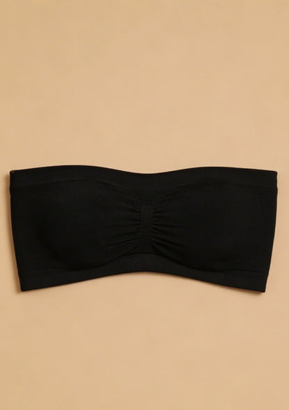 Biustonosz bandeau z oddychającego materiału