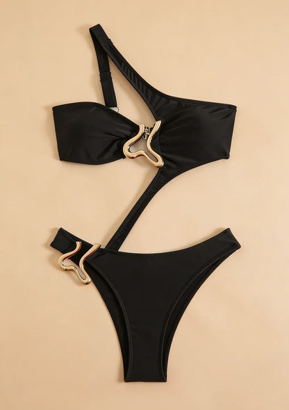 Monokini z regulowanym ramiączkiem