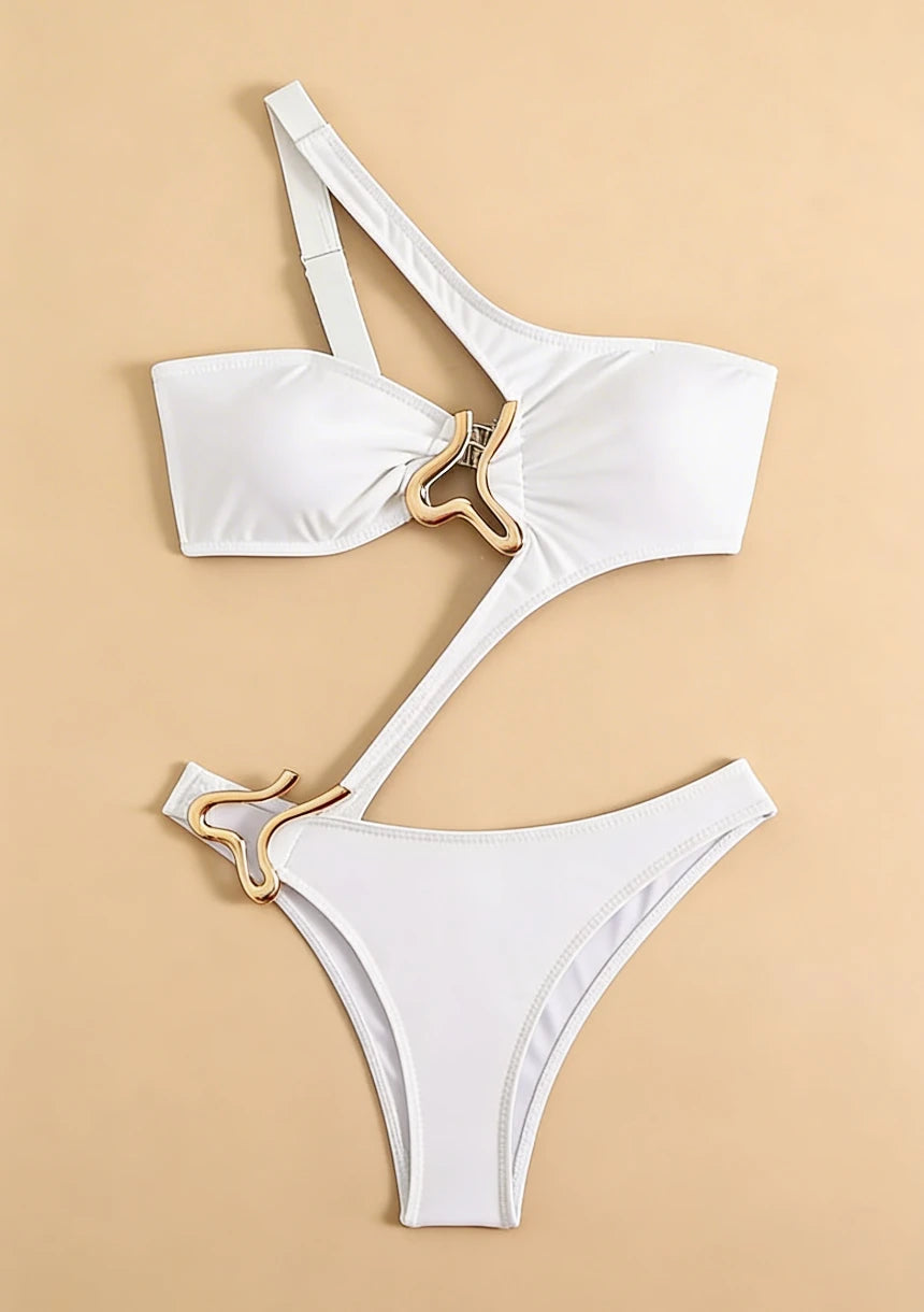 Monokini z regulowanym ramiączkiem