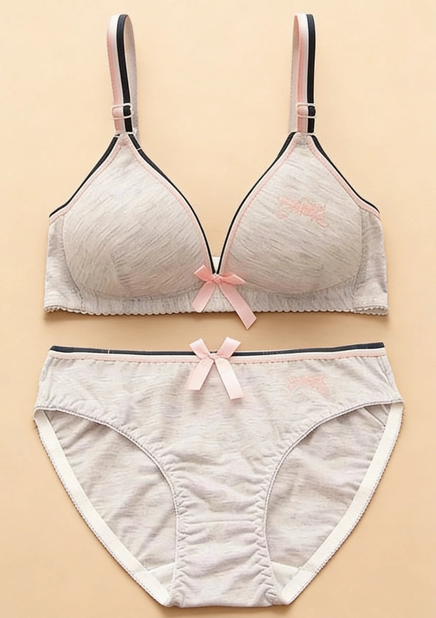 Komplet bielizny z miseczkami half cup