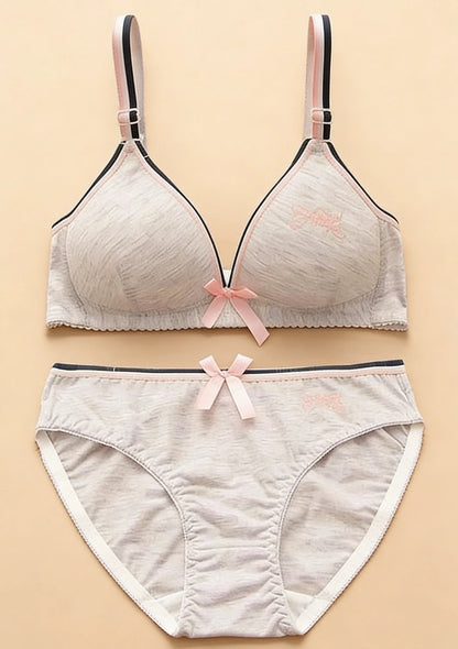 Komplet bielizny z miseczkami half cup