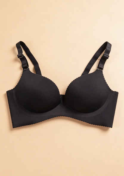 Biustonosz push up miseczki formowane termicznie