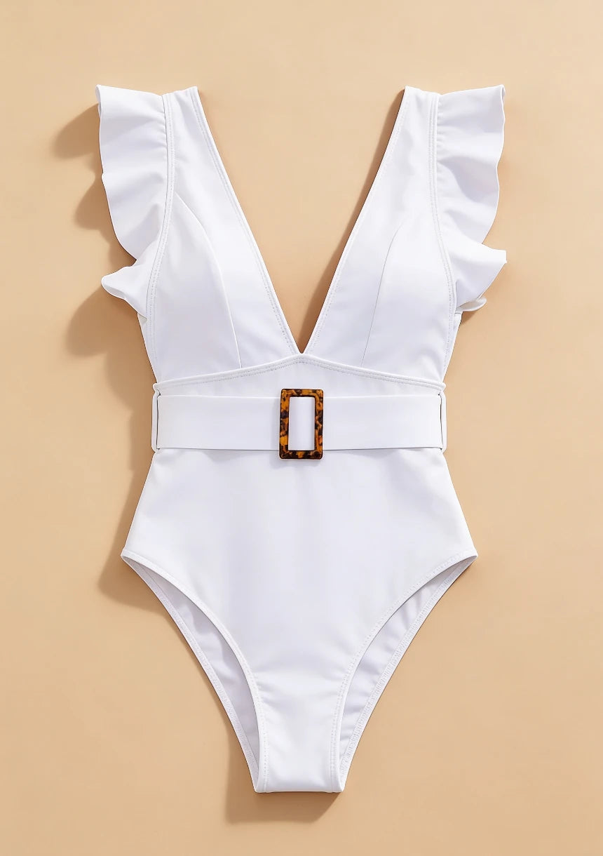 Monokini z wyciętymi plecami