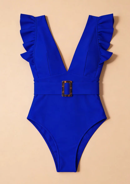 Monokini z wyciętymi plecami
