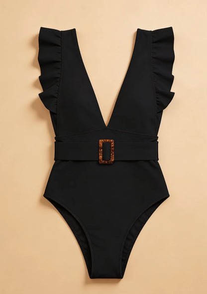 Monokini z wyciętymi plecami