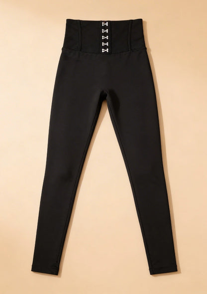 Legginsy sportowe z modelującym pasem