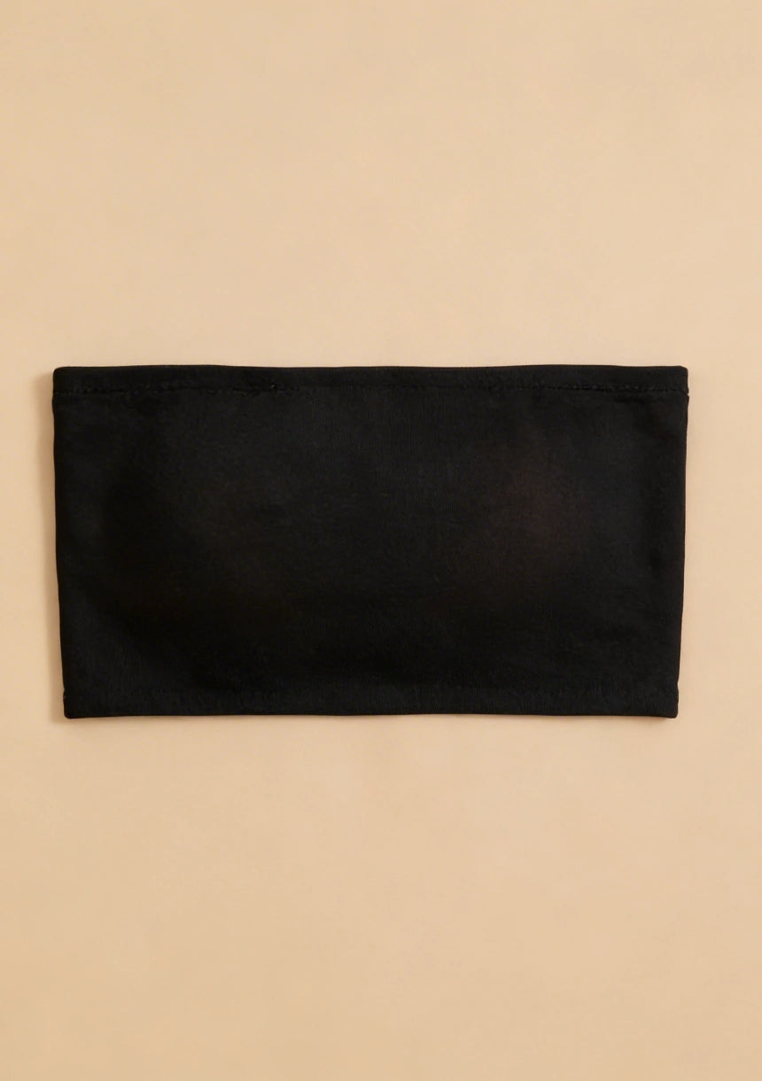 Biustonosz bandeau wąski gładki