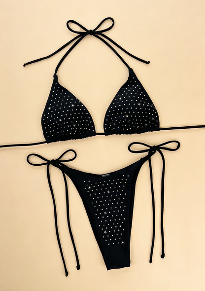 Bikini z regulowanymi wiązaniami