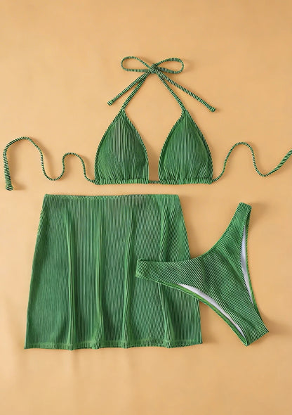 Bikini z regulowanymi trójkątnymi miseczkami