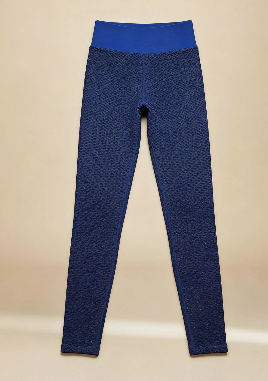 Legginsy sportowe siateczkowy wzór