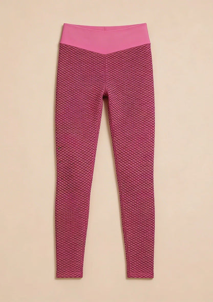 Legginsy sportowe siateczkowy wzór