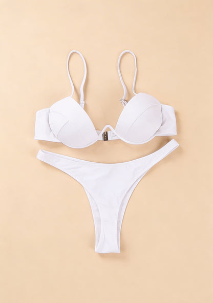 Bikini push-up z wysokim dekoltem
