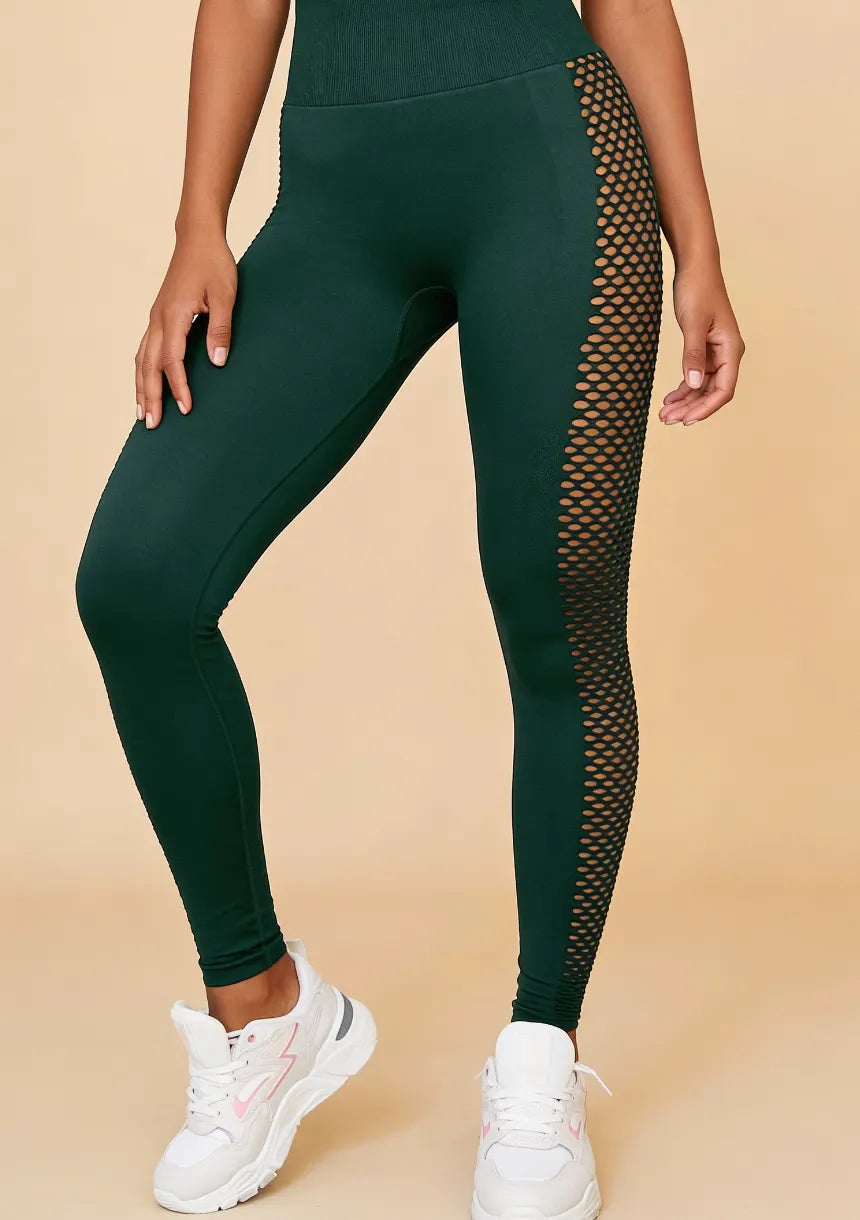 Legginsy sportowe bezszwowe