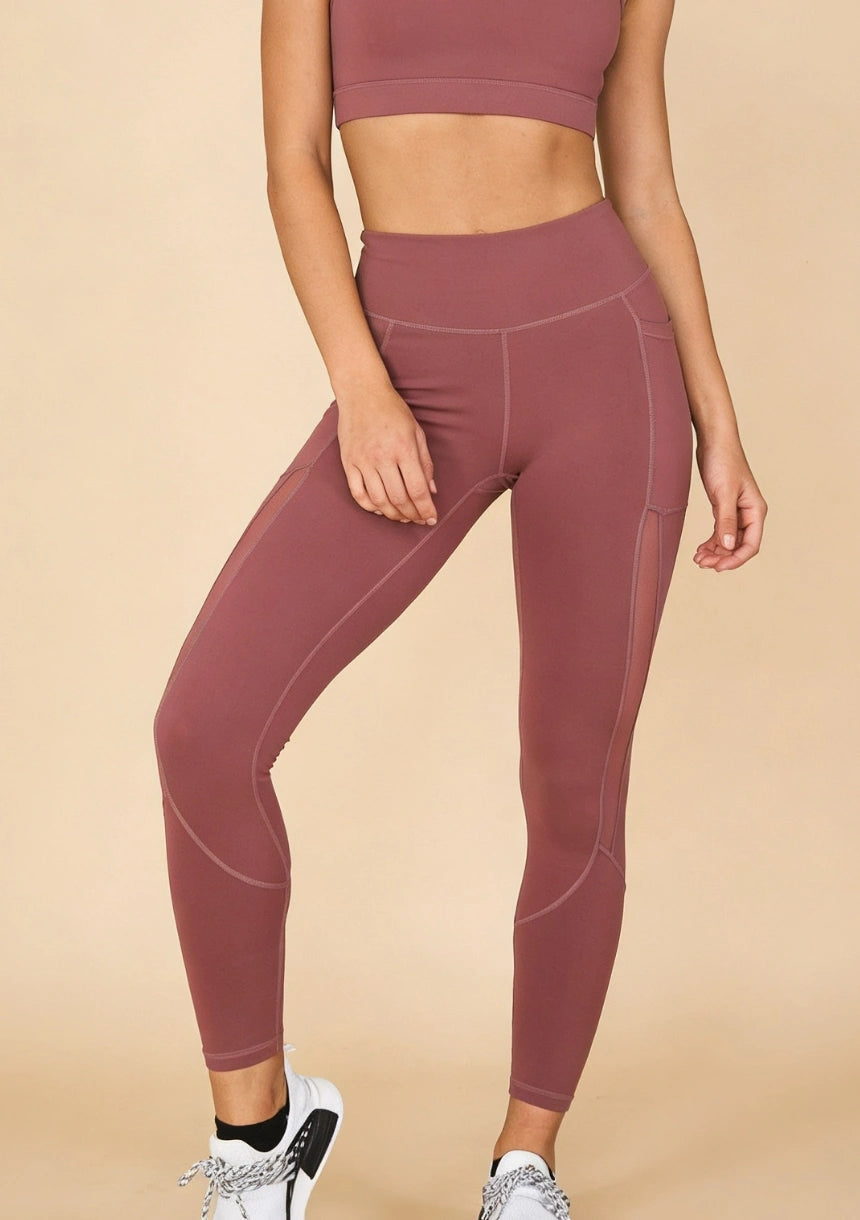 Legginsy sportowe z kieszenią