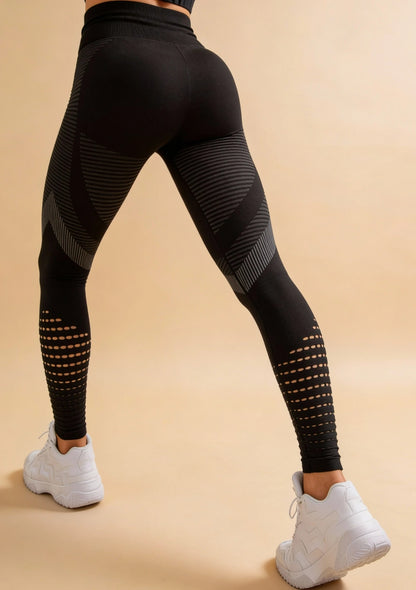 Legginsy sportowe bezszwowe