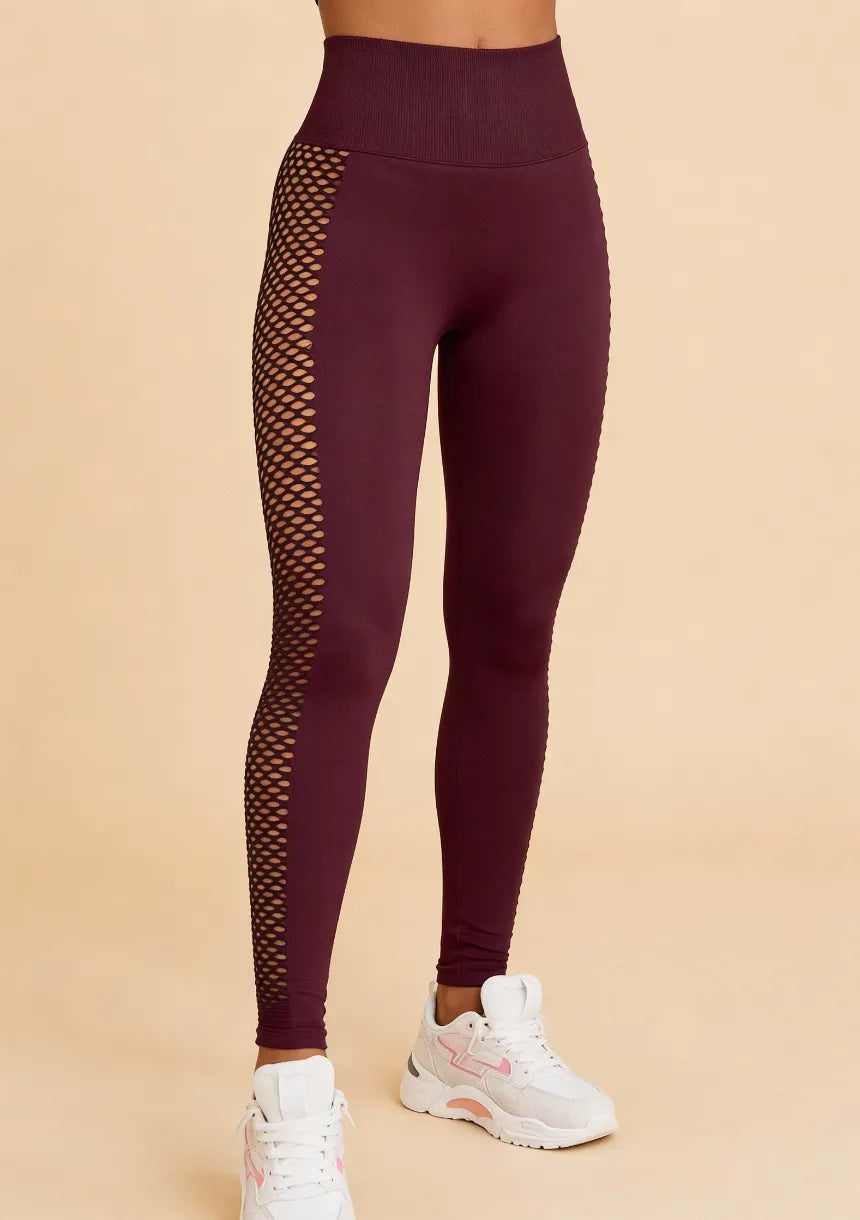 Legginsy sportowe bezszwowe