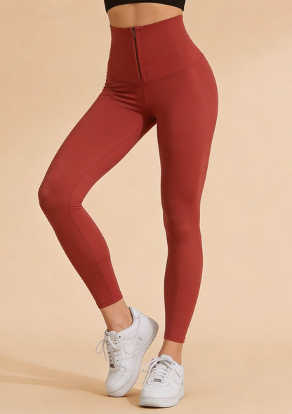 Legginsy damskie z wysokim stanem