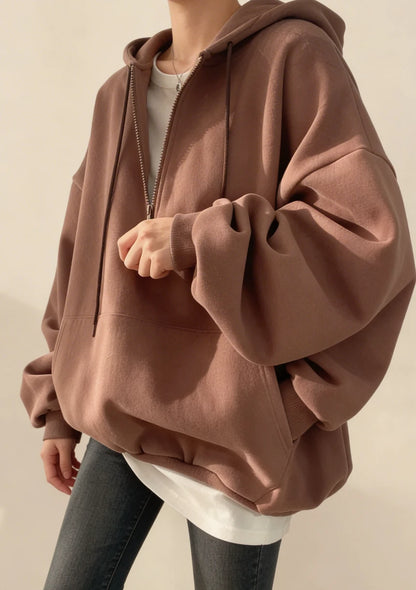 Wygodna bluza oversize z kapturem