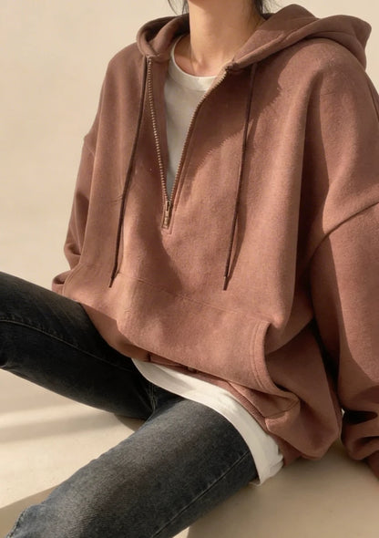 Wygodna bluza oversize z kapturem