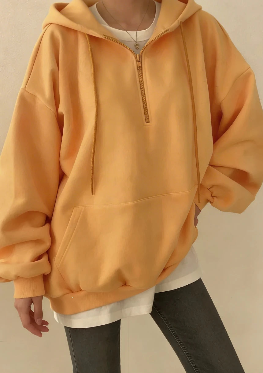 Wygodna bluza oversize z kapturem