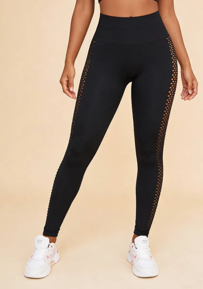 Legginsy sportowe bezszwowe