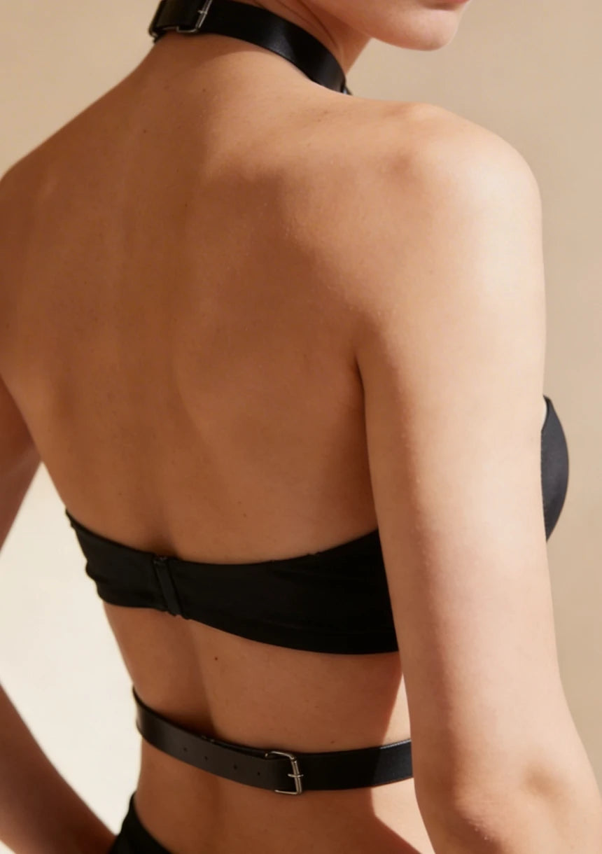 Harness na biust z regulowanym zapięciem