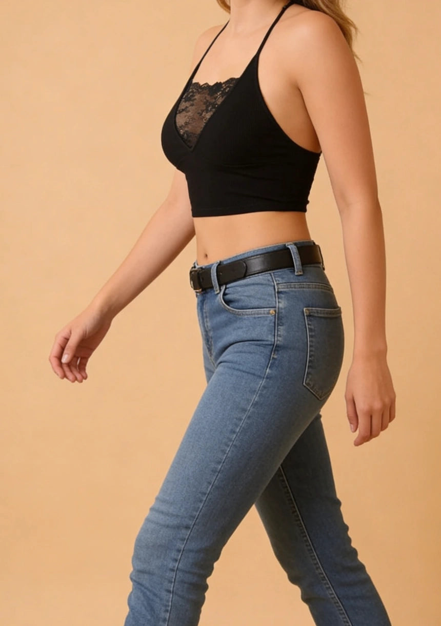 Biustonosz bralette krój topu