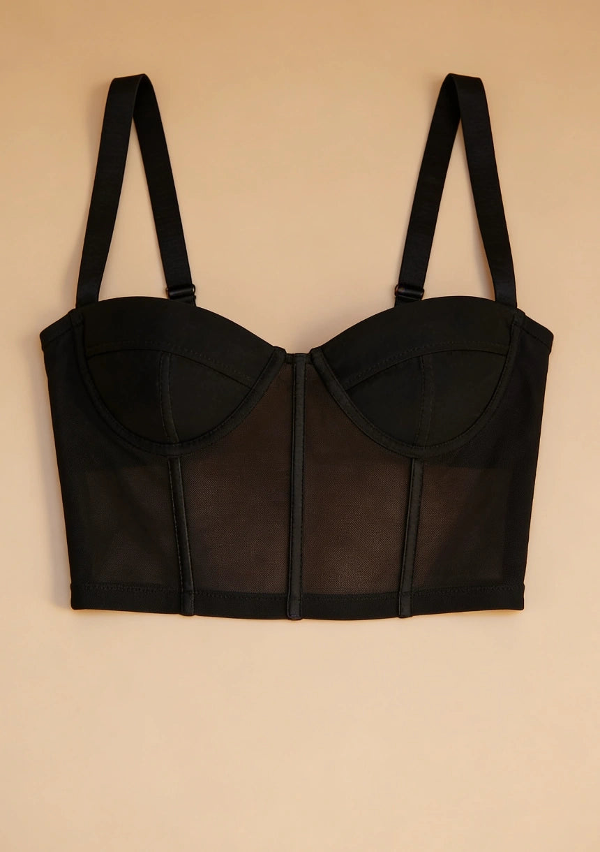 Biustonosz bralette półgorset