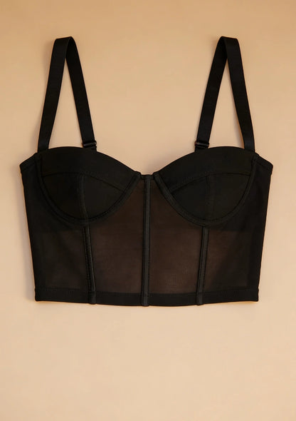 Biustonosz bralette półgorset
