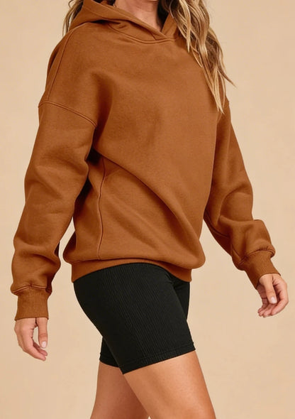 Klasyczna bluza oversize z kapturem