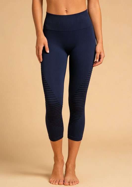 Legginsy sportowe do połowy łydki