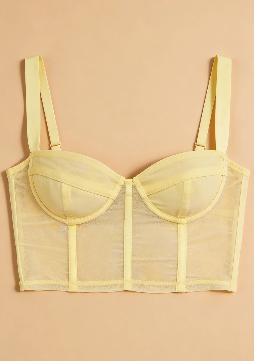 Biustonosz bralette półgorset