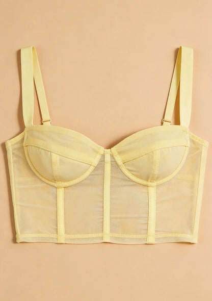 Biustonosz bralette półgorset