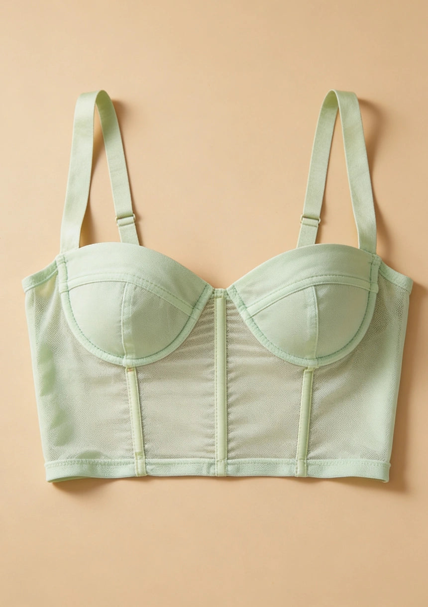 Biustonosz bralette półgorset