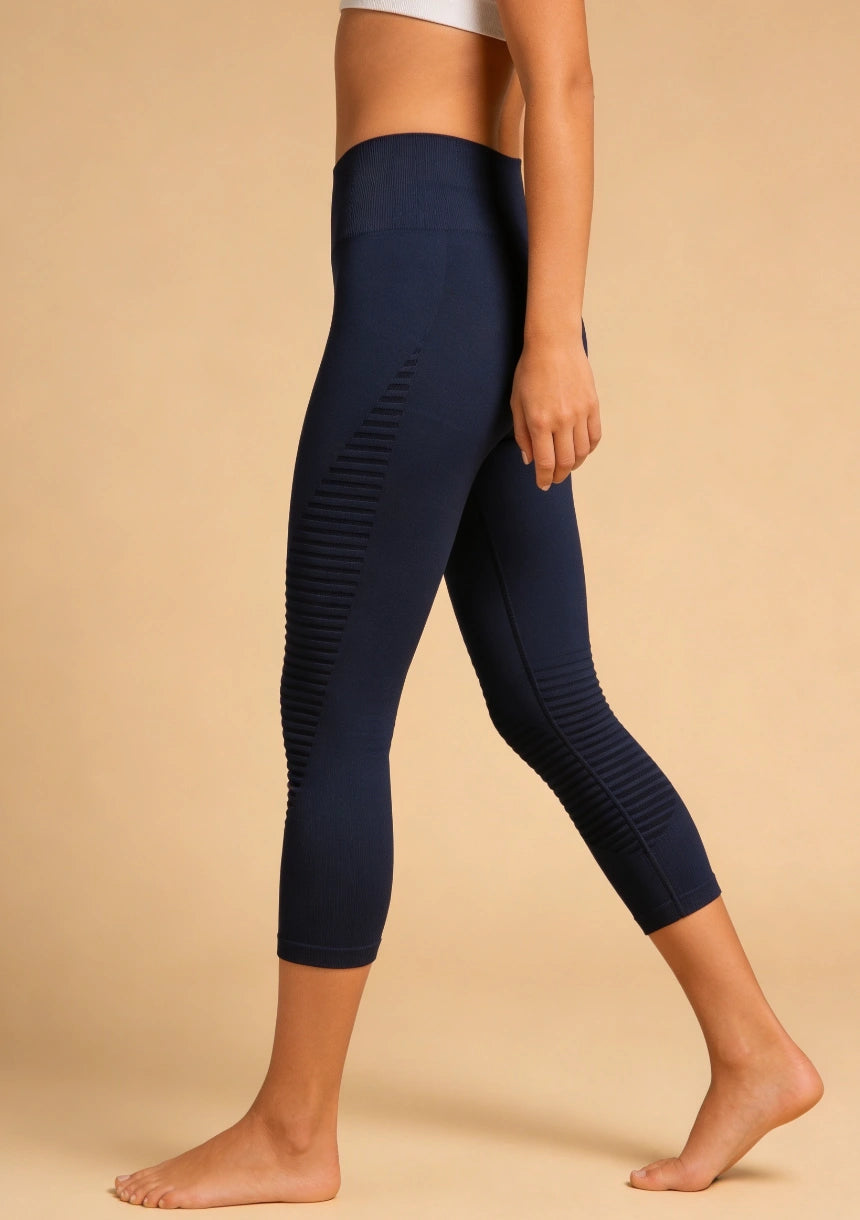 Legginsy sportowe do połowy łydki