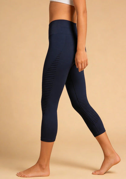 Legginsy sportowe do połowy łydki