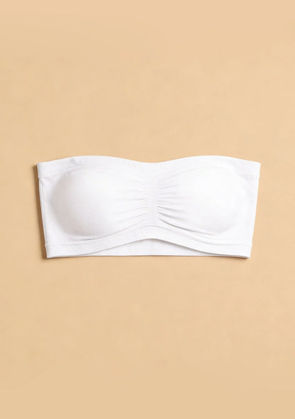 Biustonosz bandeau z oddychającego materiału